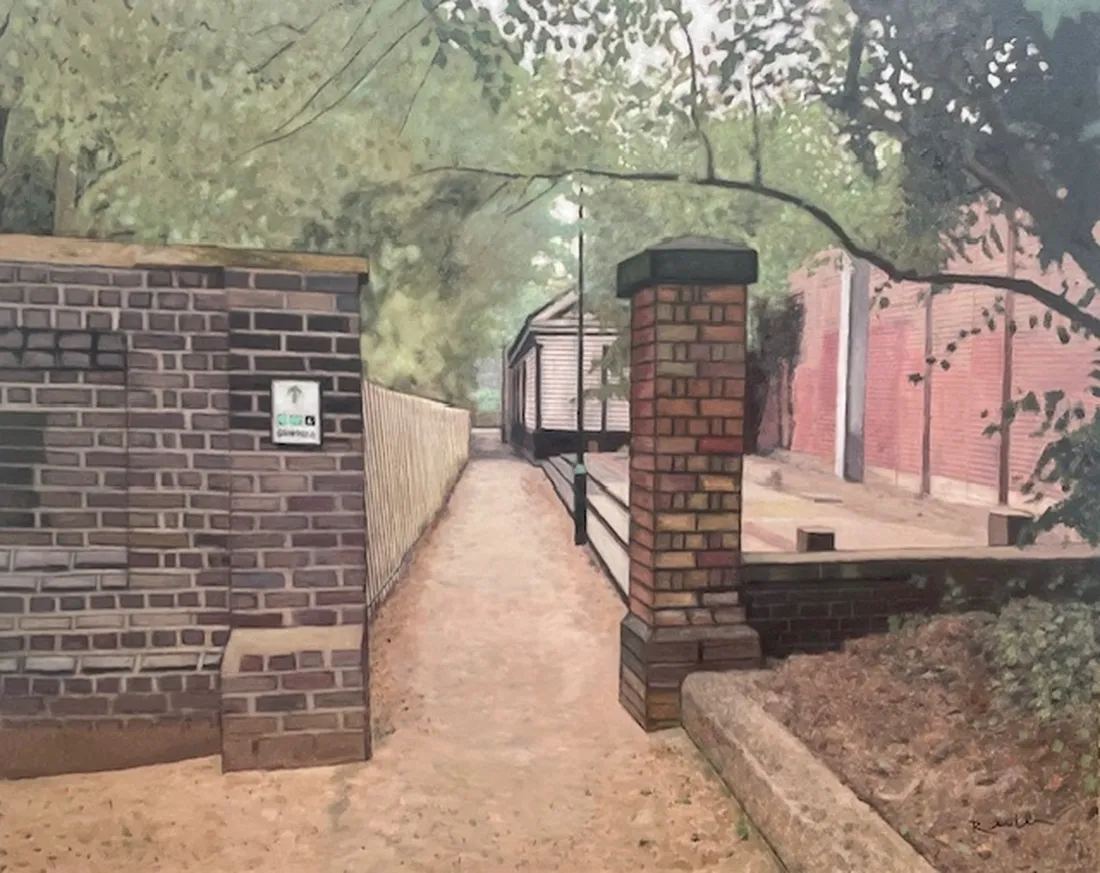 Alleyway 76 x 61 cm