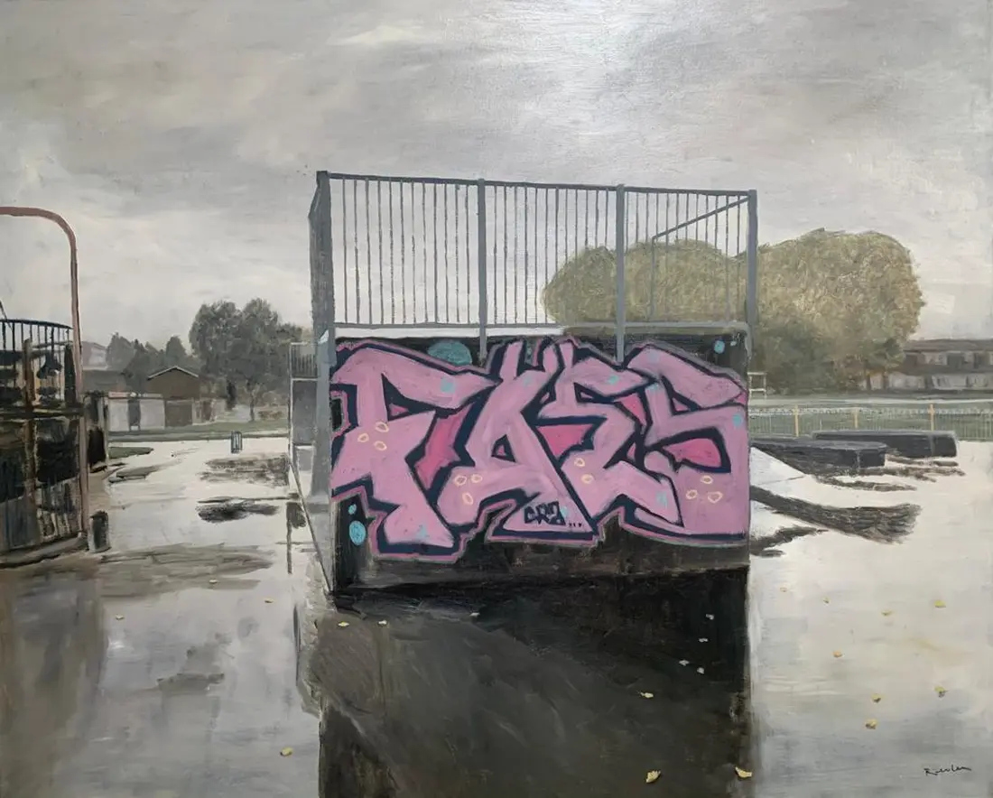 Bromford skate park FAES 1,  122x99cm