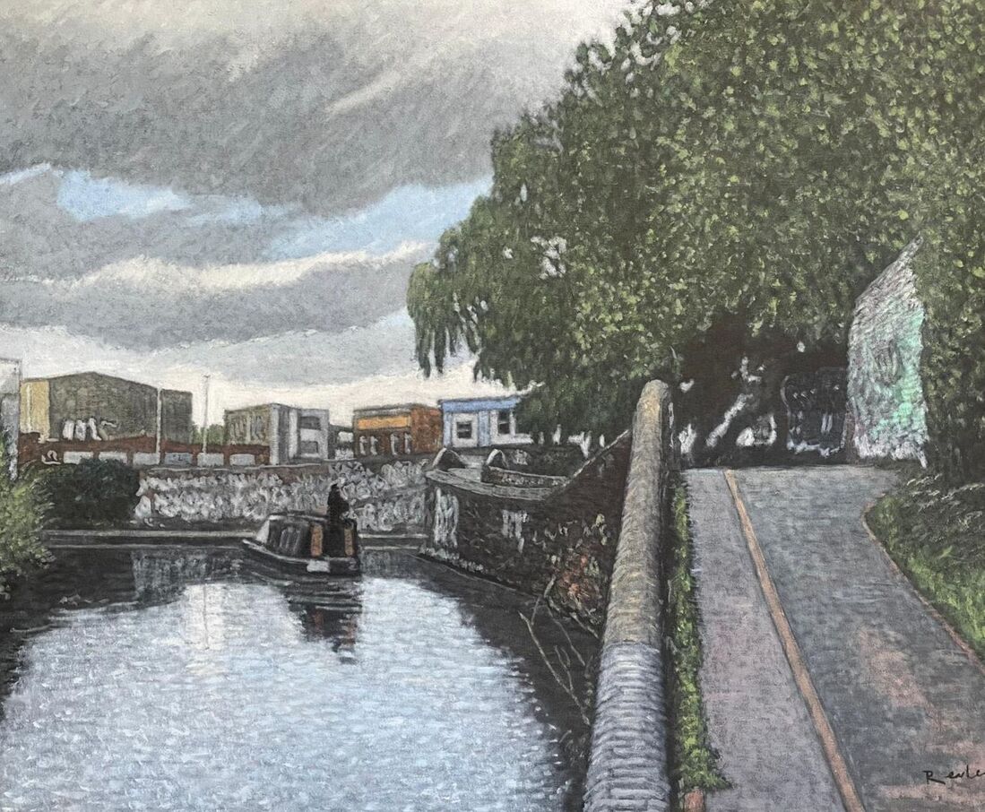 Into Town 76 x 61 cm