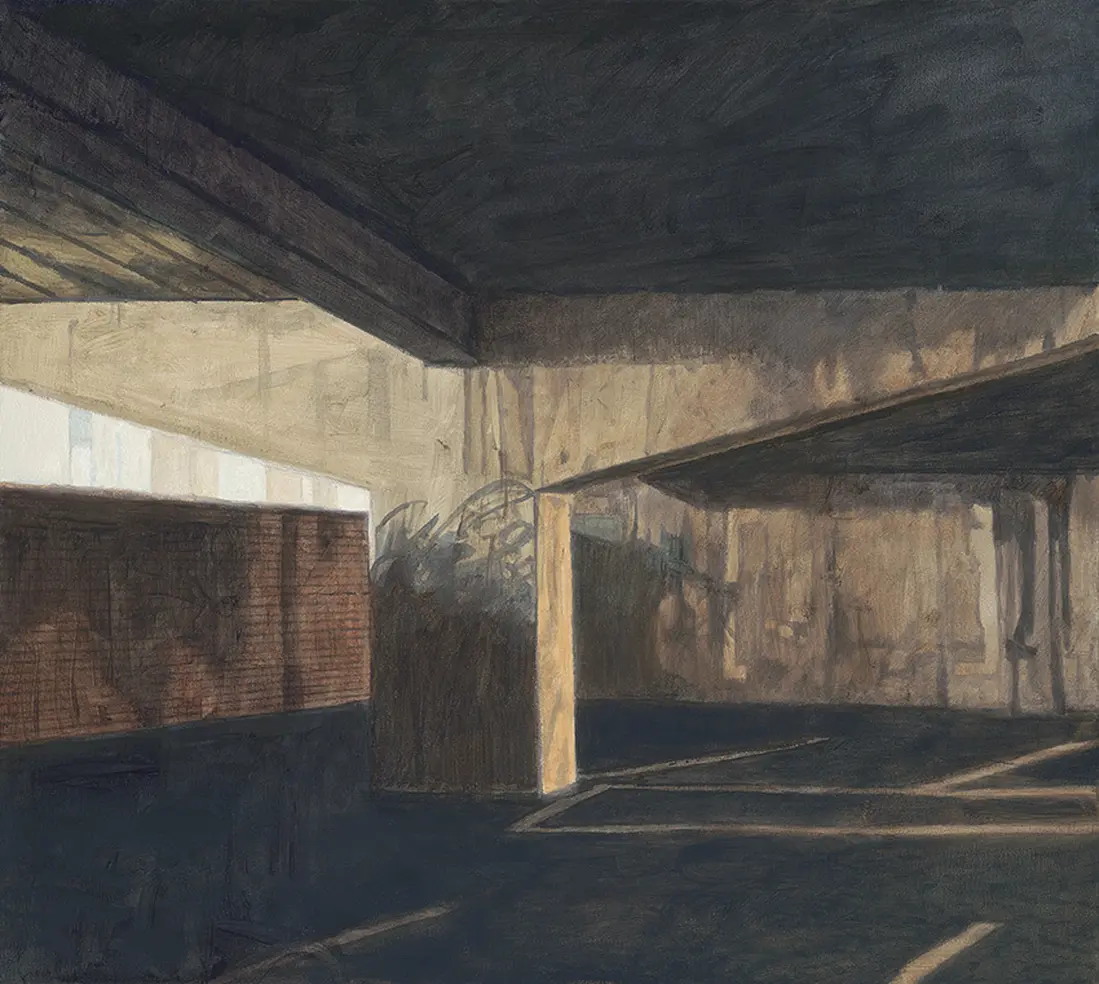 Mass House Pillar (Preparatory) 51x46cm