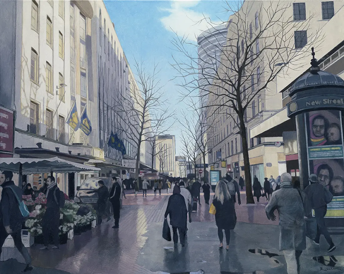 New Street Blue Sky I