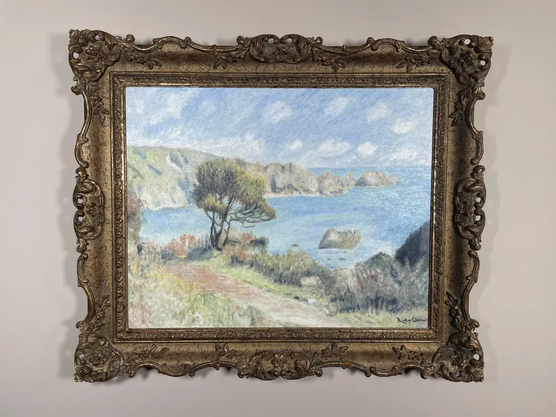 Pierre-Auguste Renoir View at Guernsey (1883) 72 x 60 cm